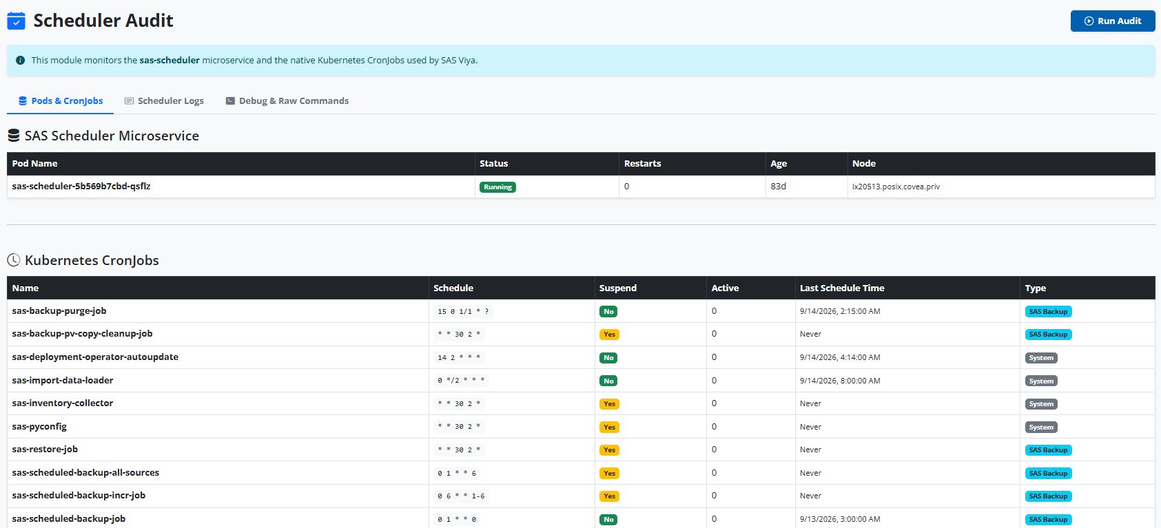 Interface Background Log Daemon