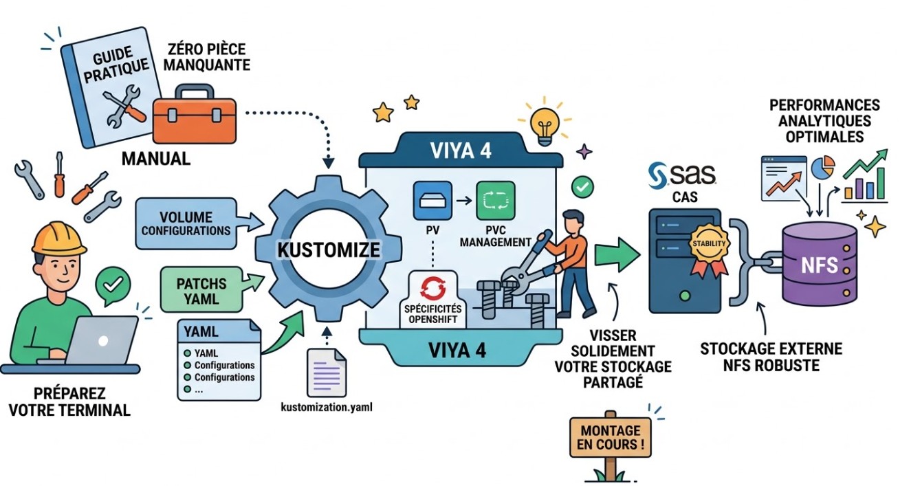 Configurer le Stockage NFS pour CAS sur Viya 4