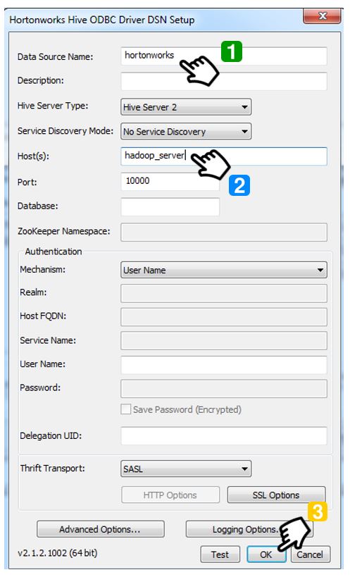 configurer_sa_connexion_ODBC_hadoop