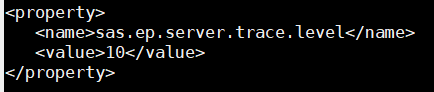 sas.ep.server.trace.level