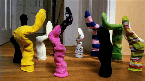 rier des chaussettes dans le noir absolu, mais en utilisant des mathématiques de haut vol pour deviner à quel tas appartient chaque chaussette 