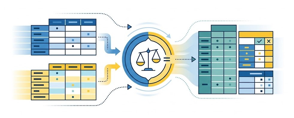 Action compare SAS Viya : Comparaison de Tables CAS et Validation