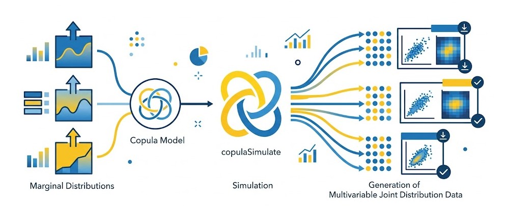 Action copulaSimulate SAS Viya : Simulation de Données Copules