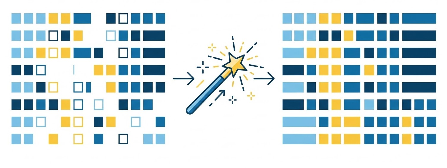 Action dataPreprocess.impute : Imputation de Valeurs Manquantes