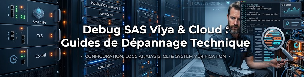 Debug SAS Viya & Cloud : Guides de Dépannage Technique