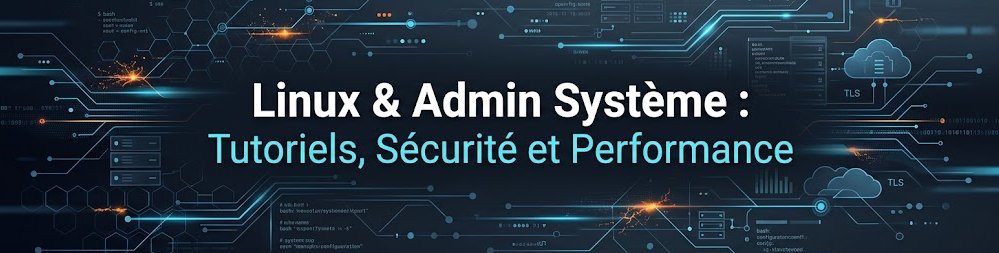 Linux & Admin Système : Tutoriels, Sécurité et Performance