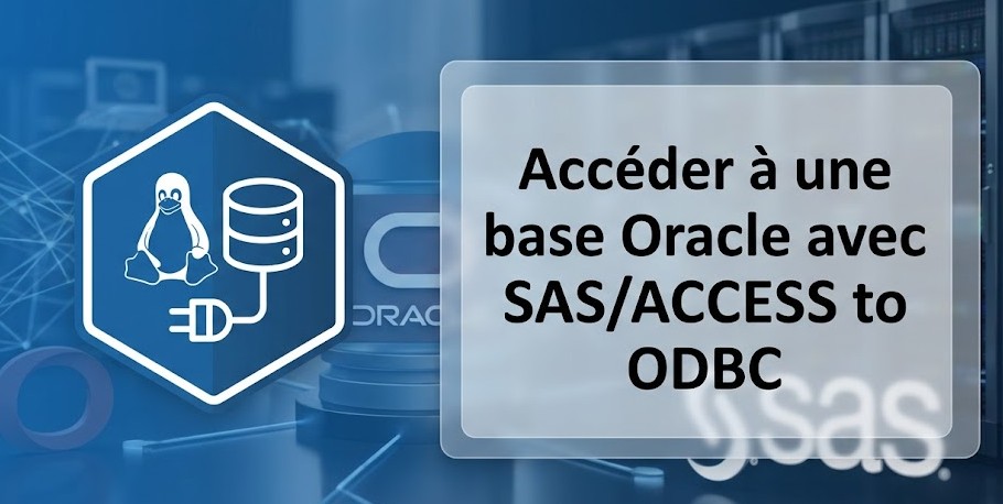 Illustration : Accéder à une base Oracle avec SAS/ACCESS to ODBC
