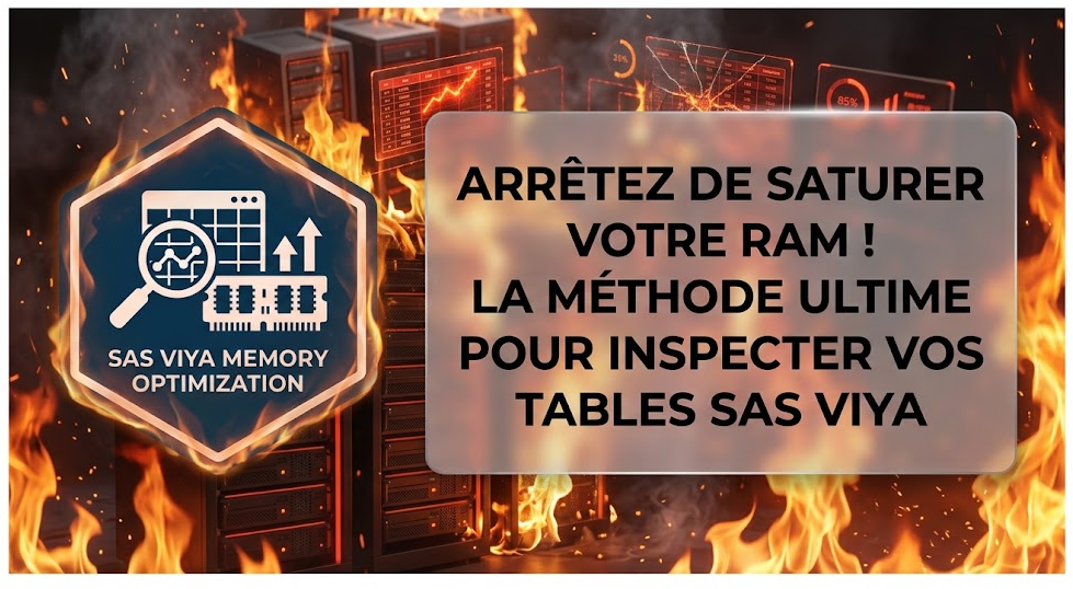 Illustration : Arrêtez de saturer votre RAM ! La méthode ultime pour inspecter vos tables SAS Viya