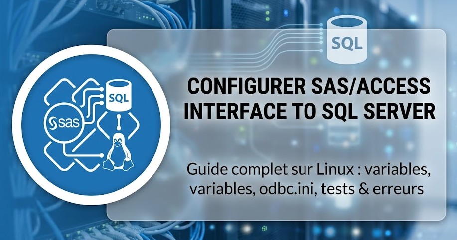 Illustration : Configurer SAS/ACCESS Interface to SQL Server