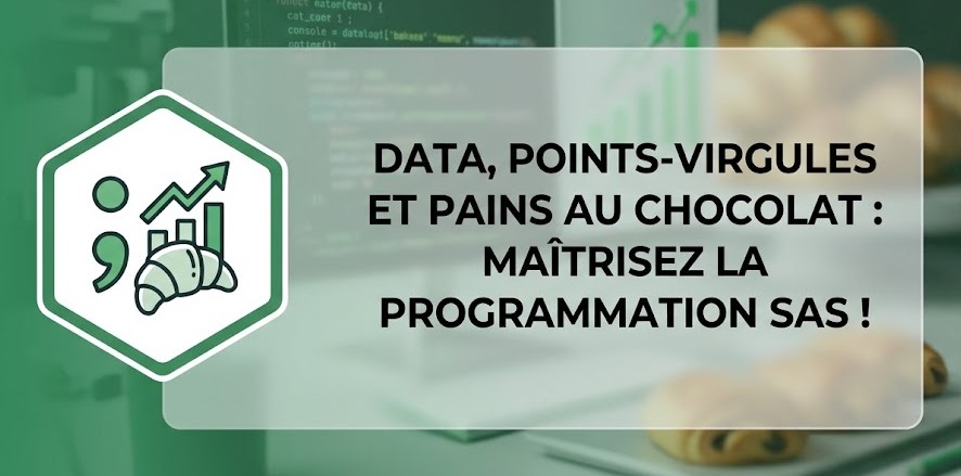 Illustration : Data, Points-virgules et Pains au chocolat : Maîtrisez la programmation SAS !