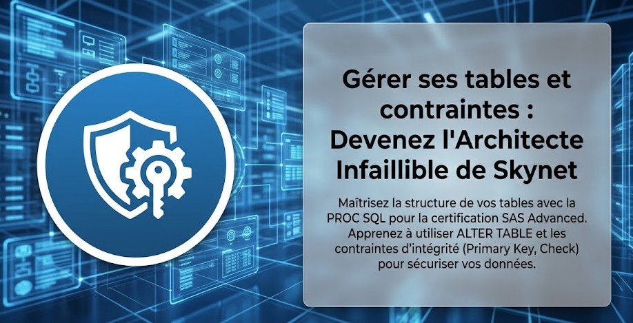 Gérer ses tables et contraintes : Devenez l'Architecte Infaillible de Skynet