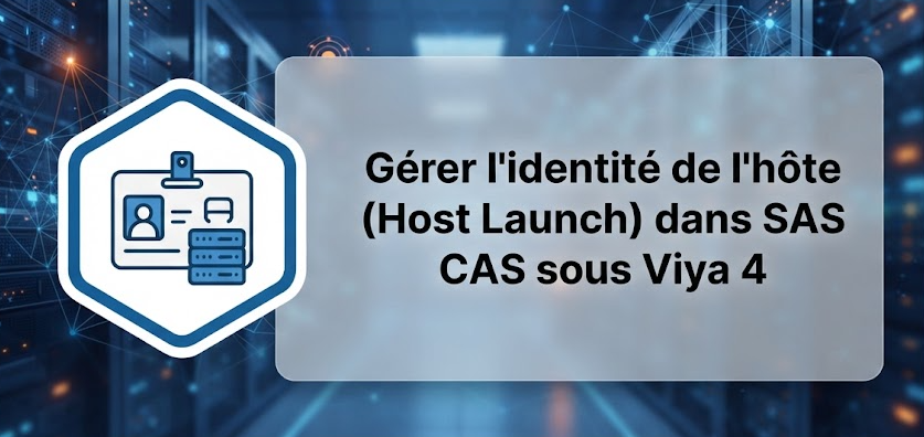 Gérer l'identité de l'hôte (Host Launch) dans SAS CAS sous Viya 4