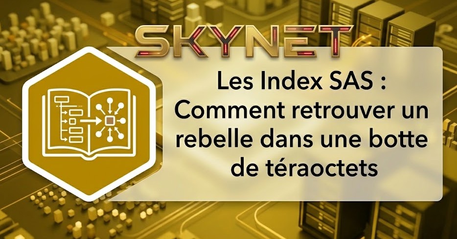 Les Index SAS : Comment retrouver un rebelle dans une botte de téraoctets