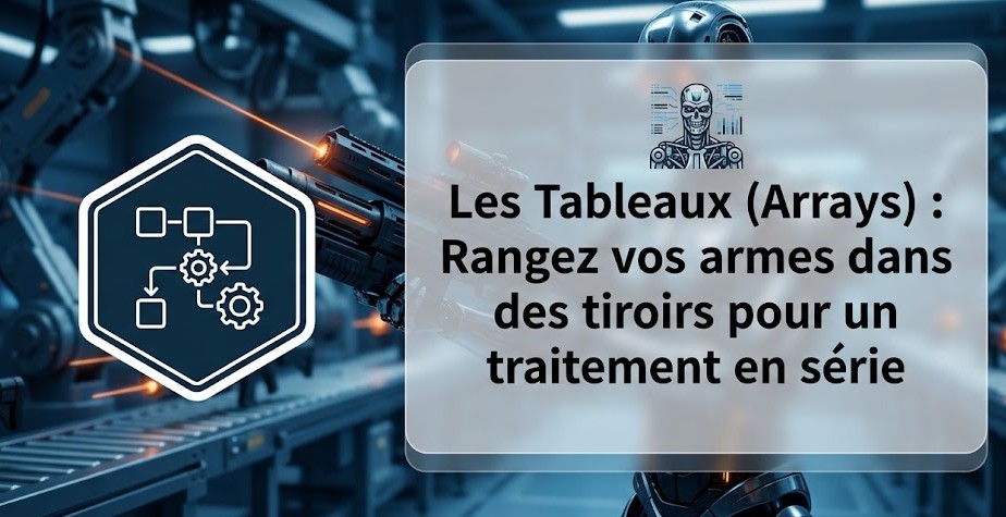 Les Tableaux (Arrays) : Rangez vos armes dans des tiroirs pour un traitement en série
