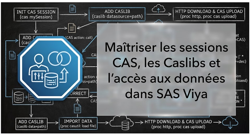Illustration : Maîtriser les sessions CAS, les Caslibs et l'accès aux données dans SAS Viya