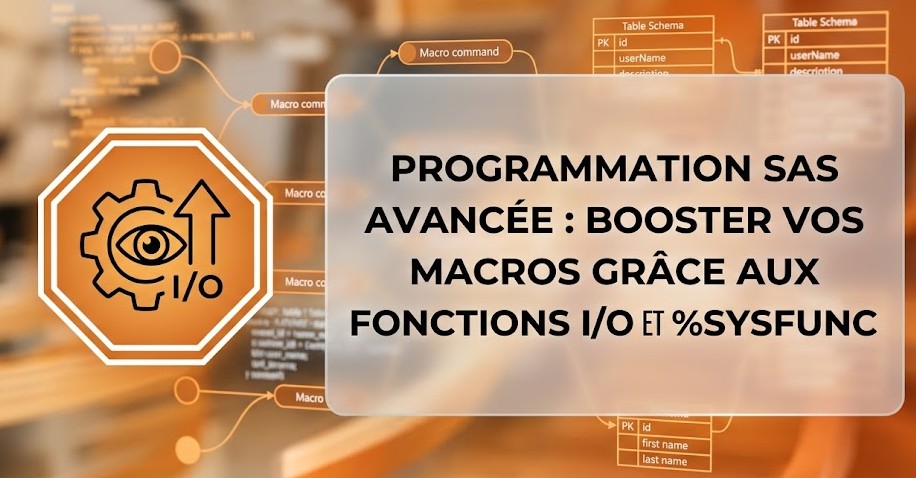 Illustration : Programmation SAS Avancée : Booster vos Macros grâce aux fonctions I/O et %SYSFUNC
