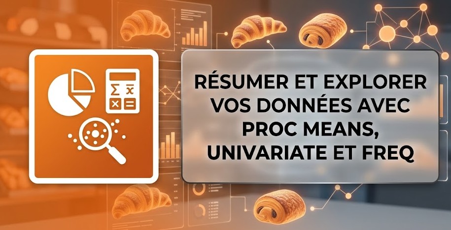 Résumer et explorer vos données avec PROC MEANS, UNIVARIATE et FREQ