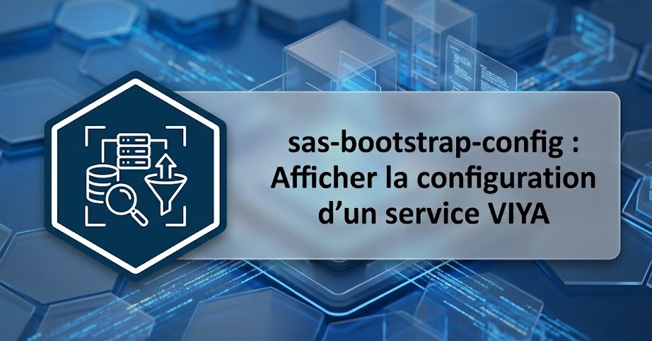 sas-bootstrap-config : Afficher la configuration d'un service VIYA
