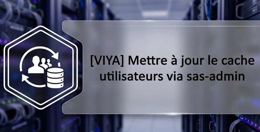 Illustration : [VIYA] Mettre à jour le cache utilisateurs via sas-admin