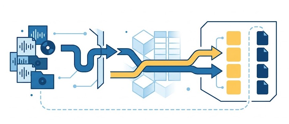 Architecture et tracabilite : comment conserver le lien entre vos audios sources et les features generees dans votre plan de donnees en memoire ?