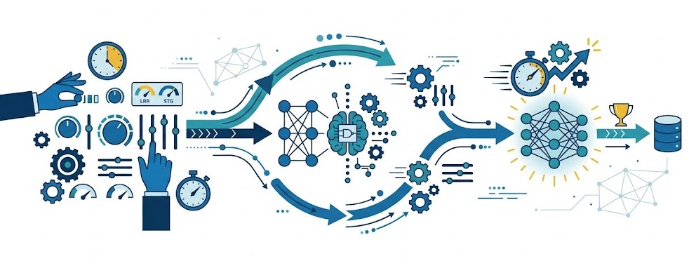 Est-il possible d'automatiser la recherche des meilleurs hyperparamètres pendant l'entraînement du modèle pour un gain de temps business ?